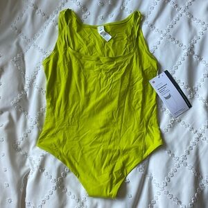 NWOT lululemon Wundermost Square Neck Thong Bodysuit